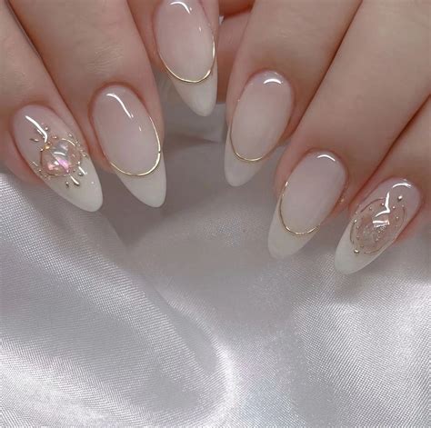 nude jelly nails|Jelly nude nail design